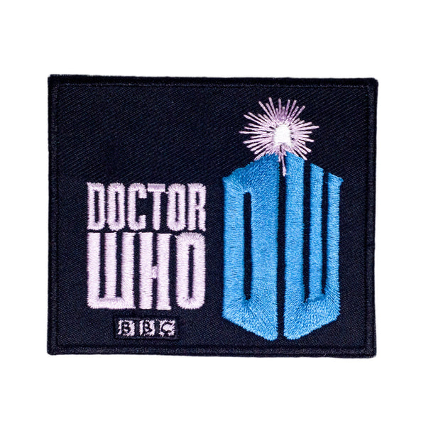 PH833 - Doctor Who Black (Iron on)