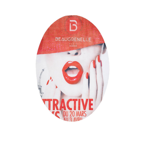 PT1223 Beaugrenelle Woman Lips (Iron on)
