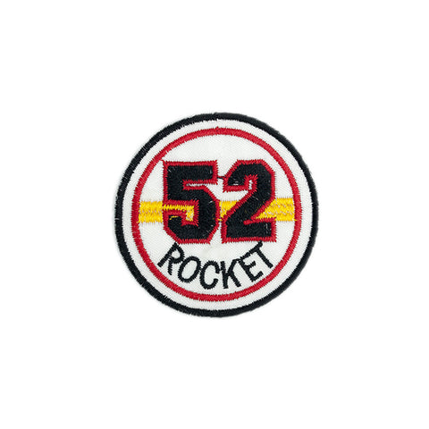 PT1107 52 Rocket badge (Iron on)