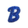 PT633 - Blue B letter (Sew on)