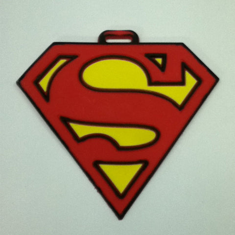 L00343 - Superman Big Logo Luggage Tag