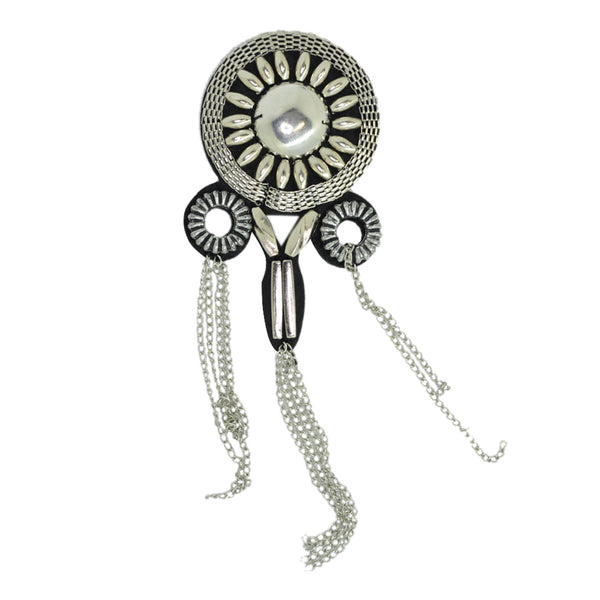 PT1359 - Metal Circles Badges (Sew on)