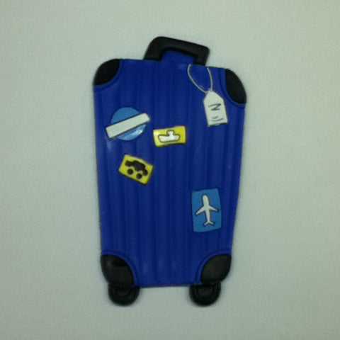L00352 - Blue Luggage Luggage Tag