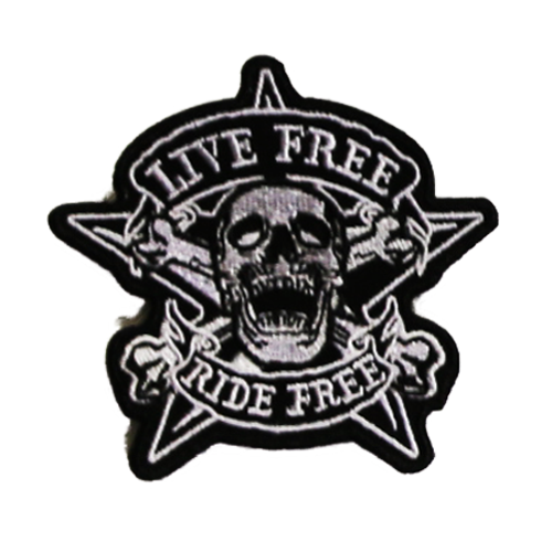 PH138 - Live Free Ride Free (Iron on)