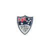 PT1312 - Australia Flag Stone Shield (Iron on)