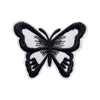 PT360 - Black white Butterfly (Iron on)