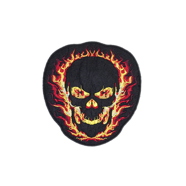 PS1513 - Fire Skull XL (Iron on )