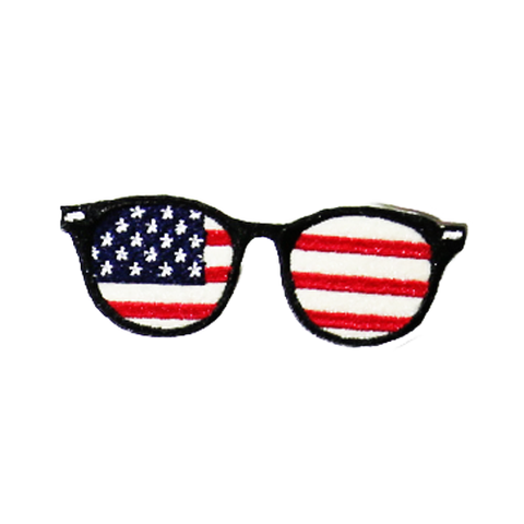 PH160 - America Glasses (Iron on)