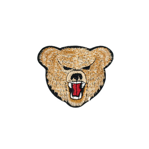 PT1289 - Wild Bear Head (Iron on)