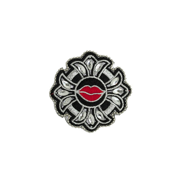PT1344 - Cross Lips (Iron on)