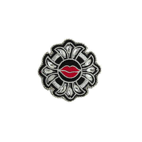 PT1344 - Cross Lips (Iron on)