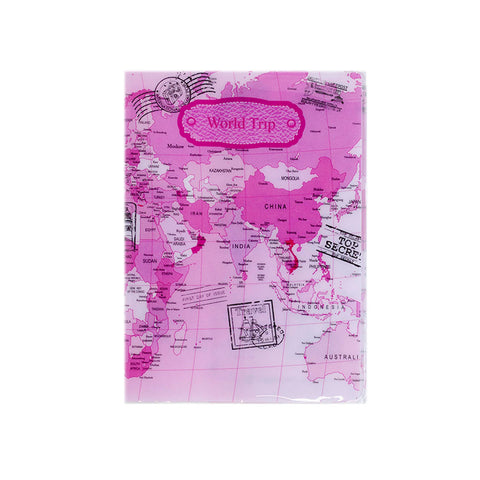 H00029 - World Trip Pink Passport Holder