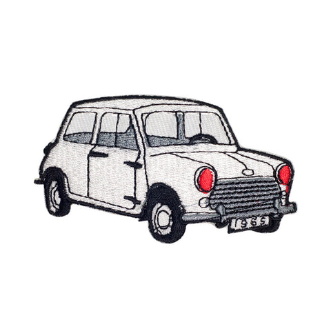 PH934 - White Car (Iron on)