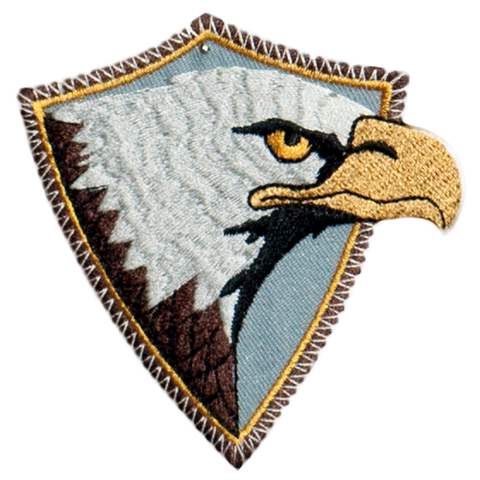 PH79 - Framed Eagle Head (Iron on)