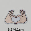 PH773 - 2 Hand For Heart (Iron on)