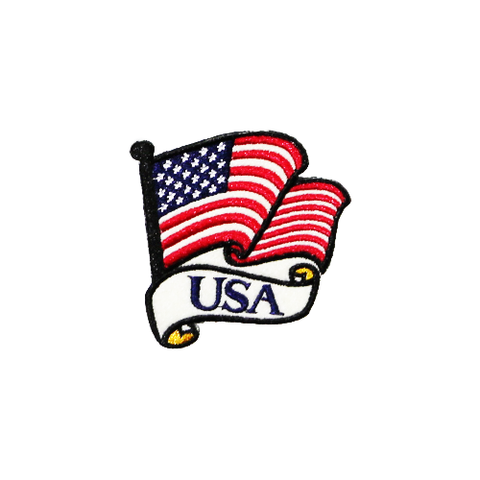 PH157 - USA flag (Iron on)