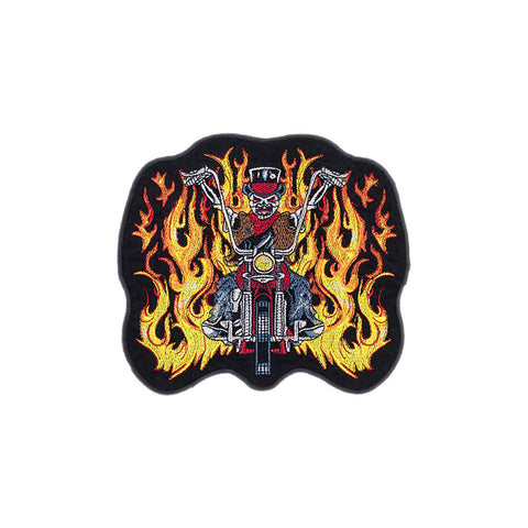 PS1509 - Fire Biker XL (Iron on)