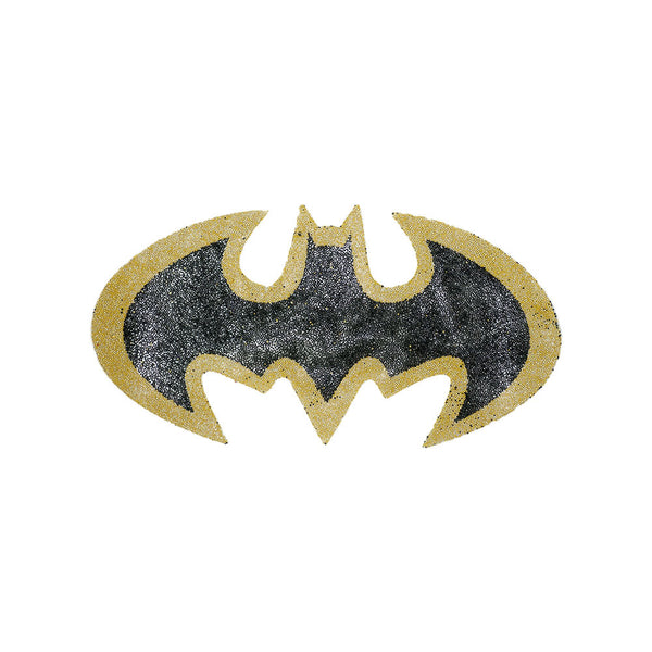 PT1802 - Batman Brown Black Logo L (Iron on)