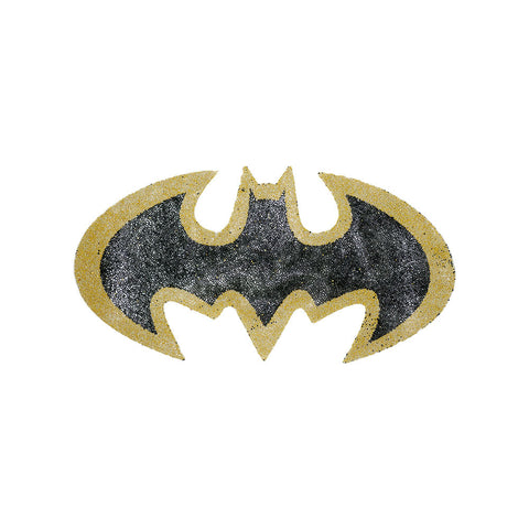 PT1802 - Batman Brown Black Logo L (Iron on)