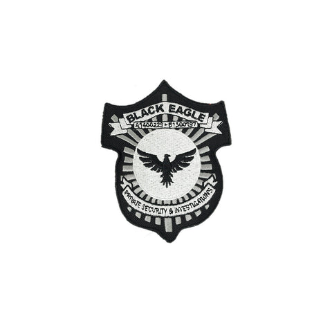 PH1086 - Black Eagle Badge (Iron on)