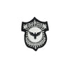 PH1086 - Black Eagle Badge (Iron on)
