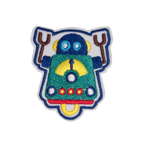 PH1024 - Green Robot Cartoon (Iron on)