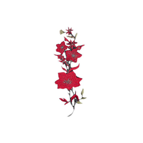 PT1249 - Red Flower (Iron on)