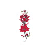 PT1249 - Red Flower (Iron on)