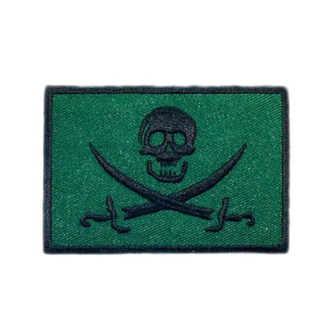 PH161 - Pirate Skull BlackJack (Iron on)