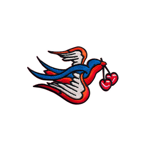 PT570 - Bird with Cherry (Iron on)