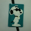 L00333 - Snoopy Blue Back Luggage Tag