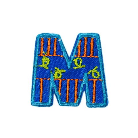 PH1037M - M letter (Iron on)