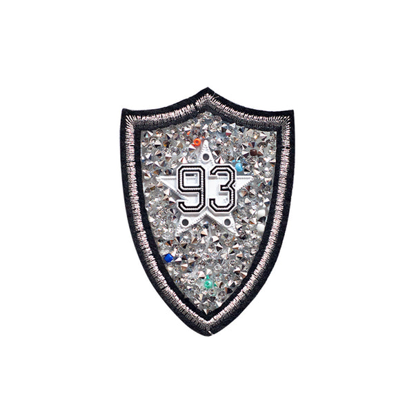 PT456 - Stone 93 Badge (Iron on)