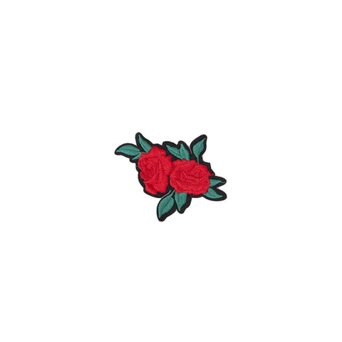PT1834 - Double Rose ( Iron On)
