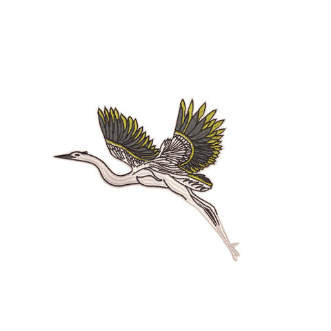 PT1885 - White Stork XL (Iron on)
