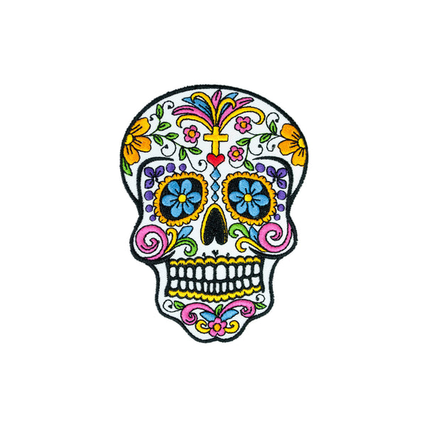 PH5 - Fancy Sugar Skull (Iron on)