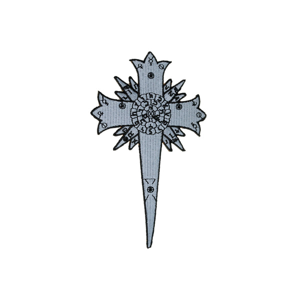 PS1471 - Grey Compass (Iron on)