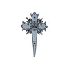 PS1471 - Grey Compass (Iron on)