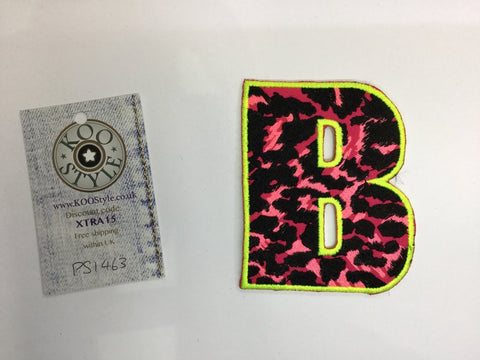 PS1463 - B Letter (Iron on)