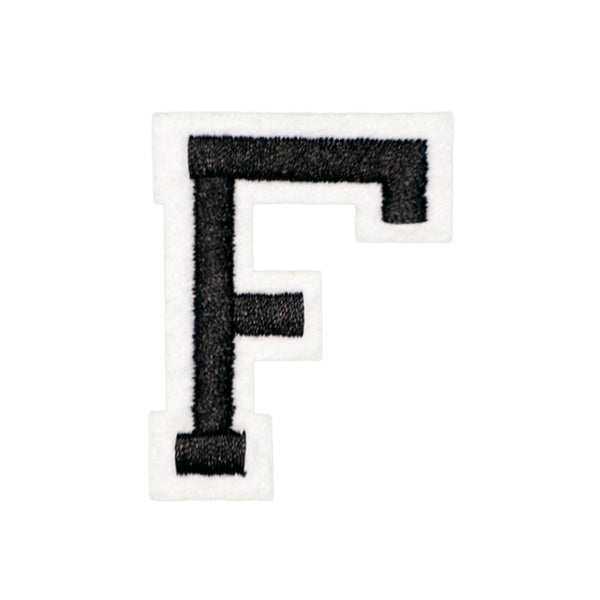 PH769F - Black Letter (Iron on)