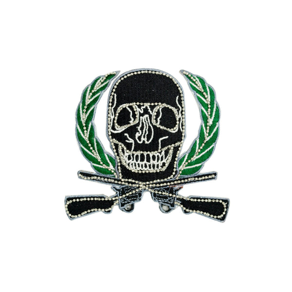 PS1540 - Skull Guns (Iron on/Pin)