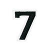 PH179 - Black Number 7 (Iron on)