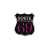 PT465 - Route 69 Badge (Iron on)