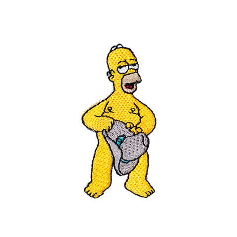 PH879 - Homer Simpson Naked (Iron on)