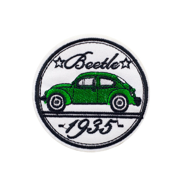 PH971 - Beetle 1935 Green Car (Iron on)