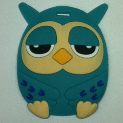 L00400 - Blue Owl Luggage Tag