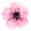 PT286 - flower XL polyester pink (Iron on)