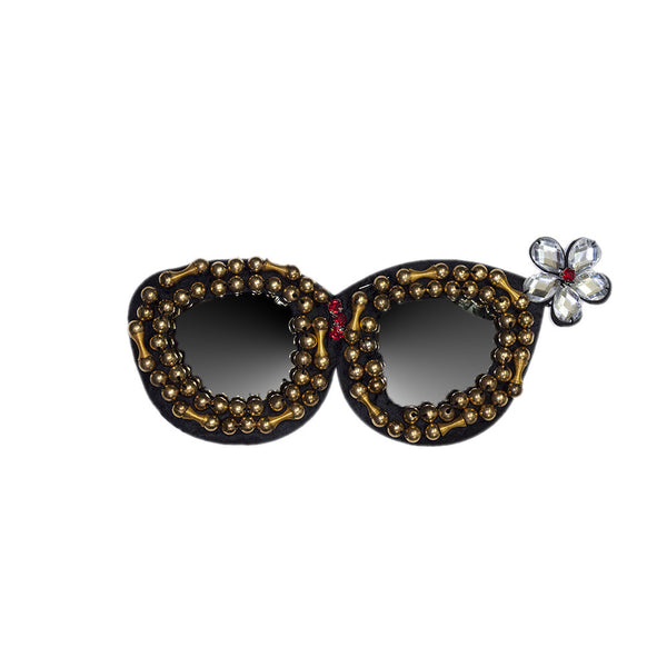 PT1251 - Metal Fancy Glasses (Sew On)