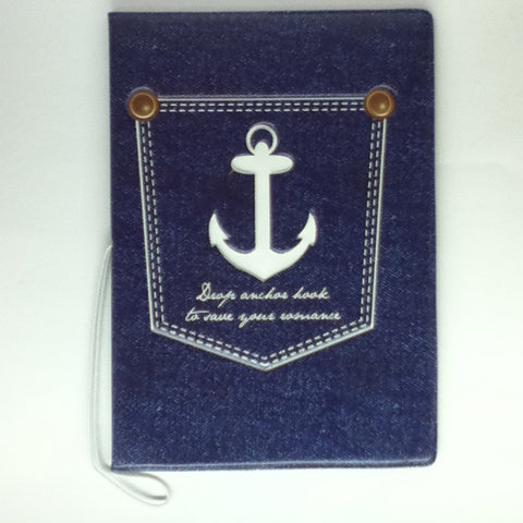 H00045 - Jean Anchor Passport Holder