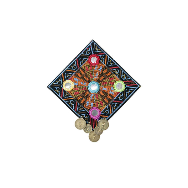 PT1799 - Square Quenn Elizabeth Coins (Iron On)
